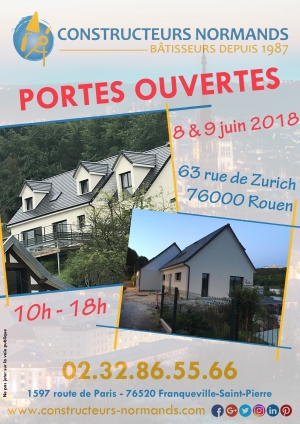 Portes Ouvertes à Rouen - 8 et 9 juin 2018