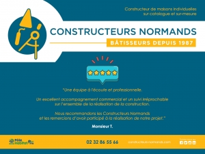 Constructeurs Normands   Avis 5 étoiles Juin 2021