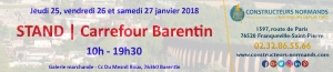 25-27 janvier 2018 - Stand à Barentin (76360)